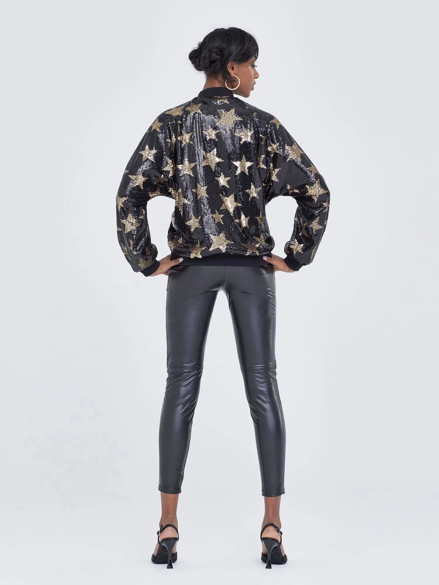 Faux-Leather Legging