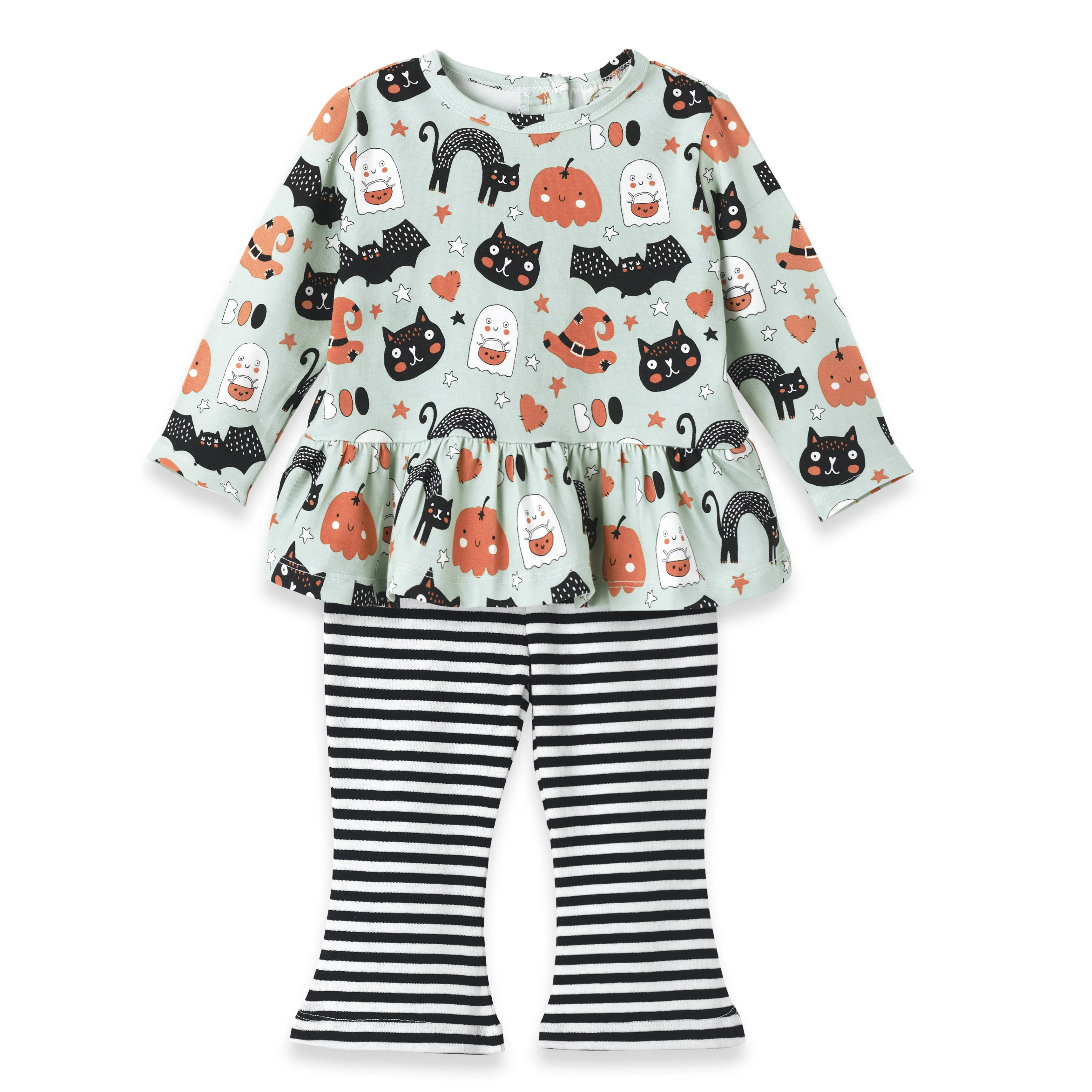 Halloween Pumpkin-Pals Girl's Top & Leggings