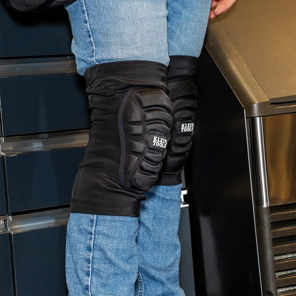 Klein 60492 Lightweight Knee Pad Sleeves, M/L