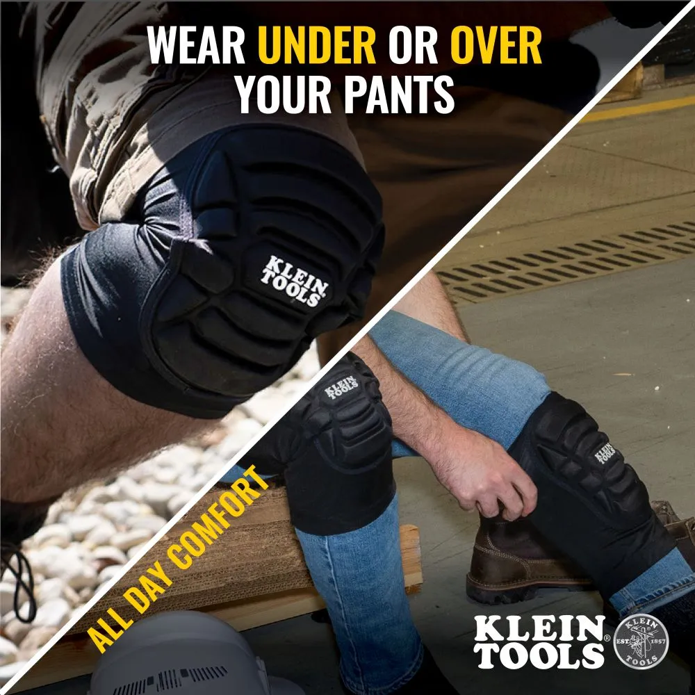 Klein 60492 Lightweight Knee Pad Sleeves, M/L