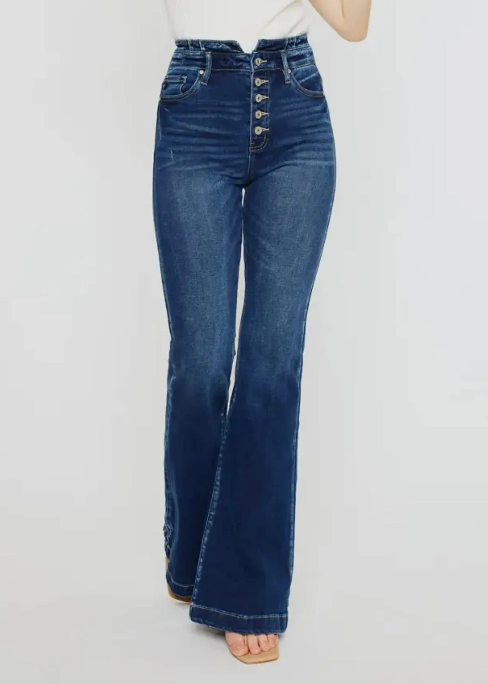 Krawford Curvy Flare Jeans