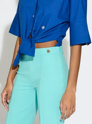 Lola Pants- Aqua