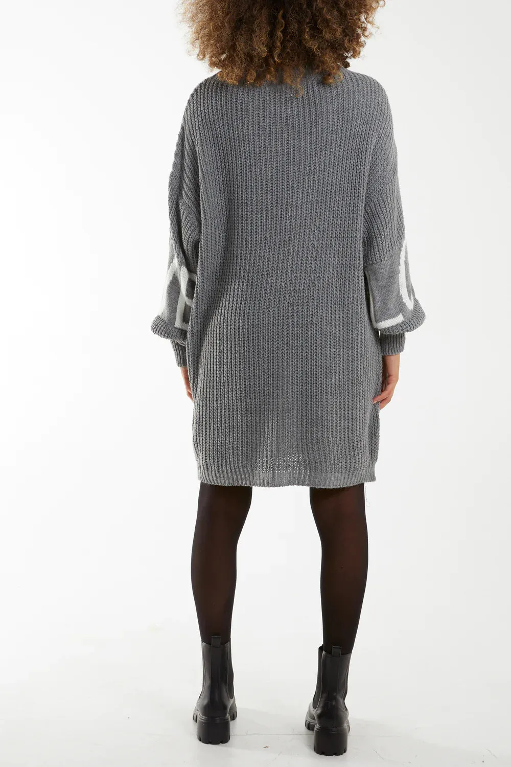 Love Sleeve Jumper dress (3 Colours)