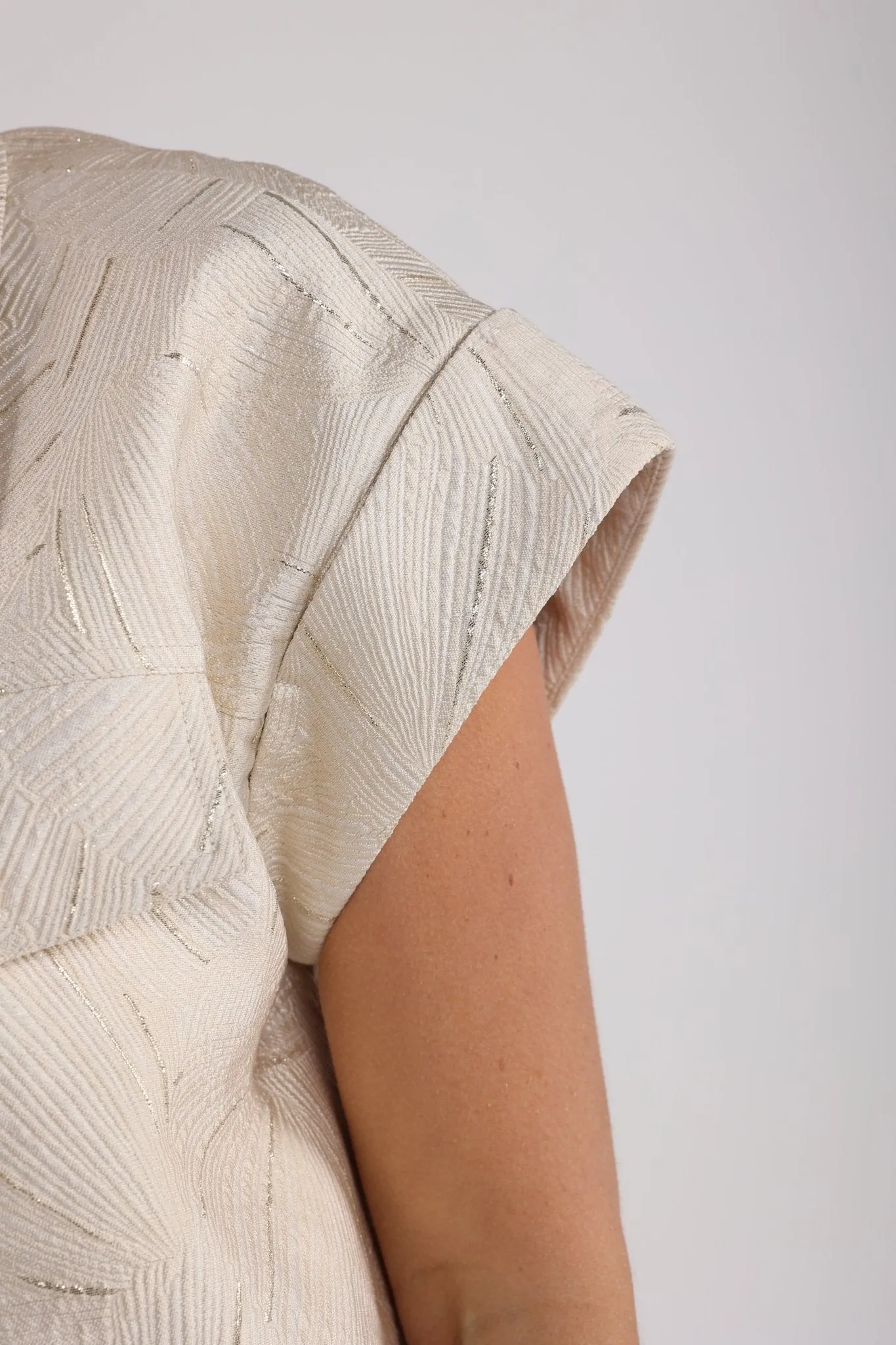 NUKUS - Blazer Amy Sand Gold