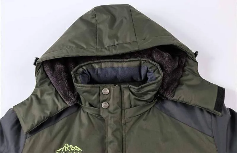 Parka Coat Fleece Snow Jacket
