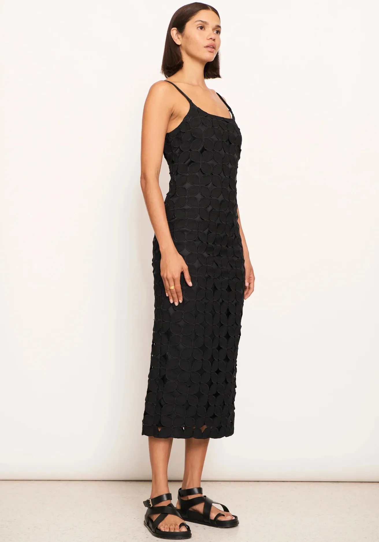 POL - Sumi Lace Dress - Black Lace