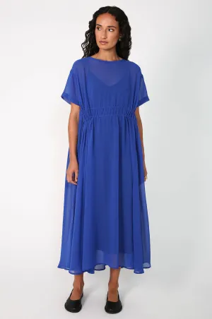 wisp midi dress / capri blue